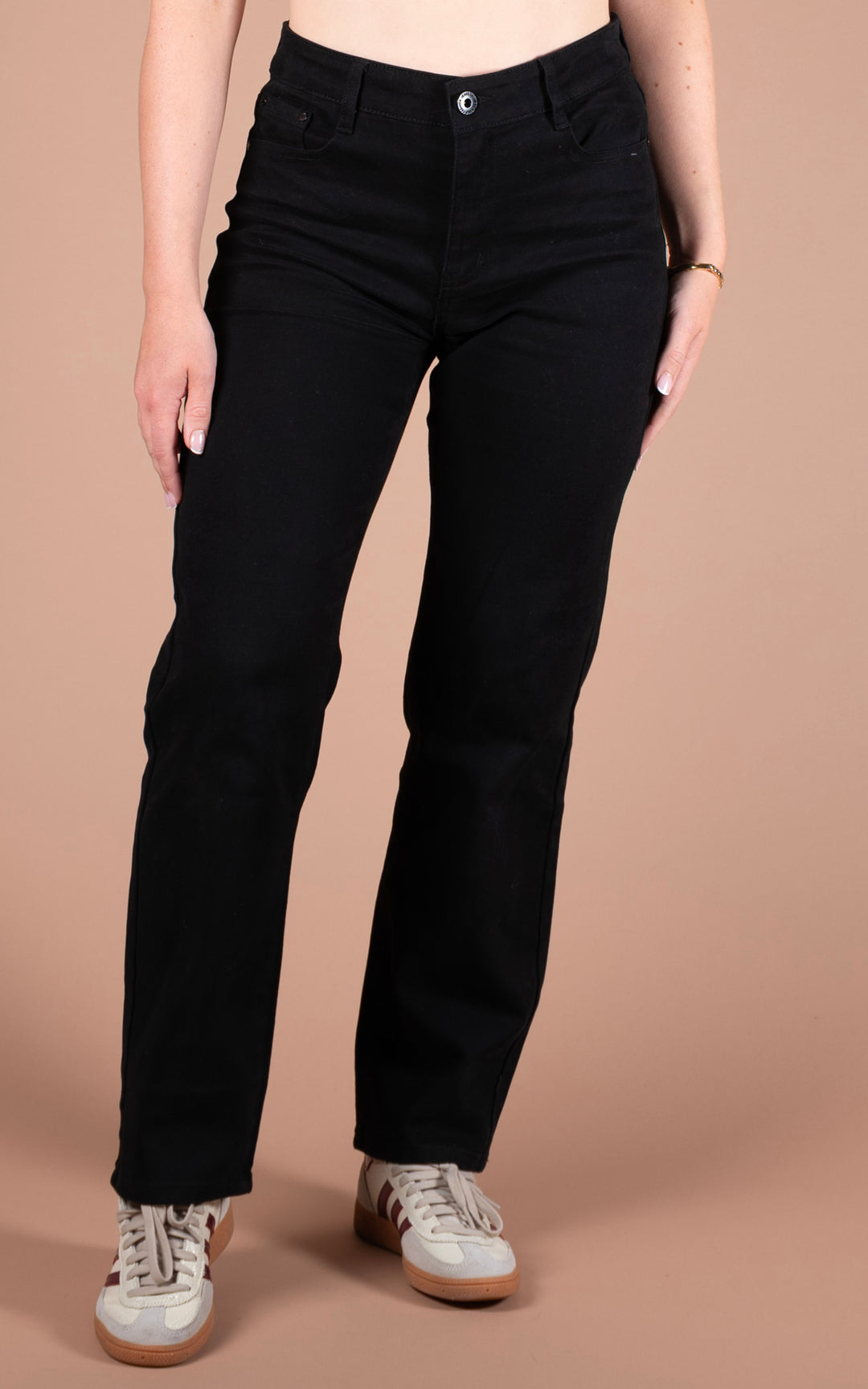 Celia Straight Leg Jeans | Black