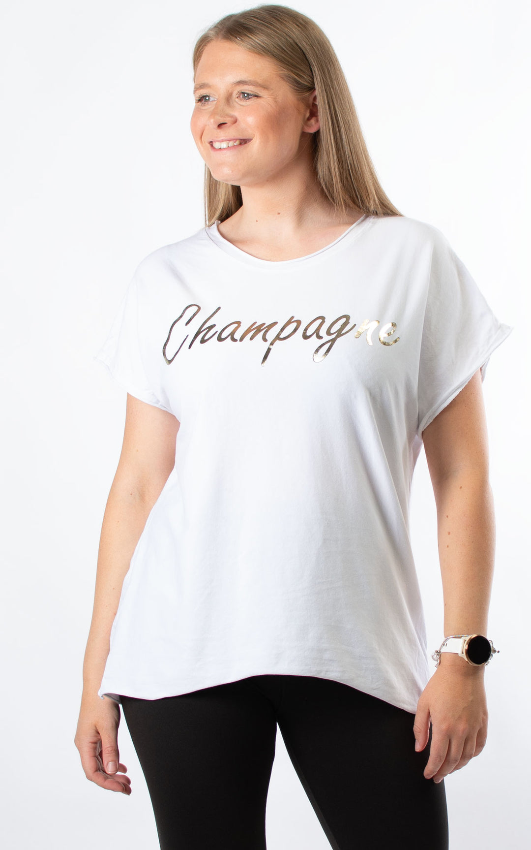 Champagne Top | White