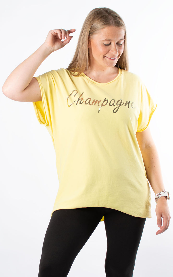 Champagne Top | Yellow