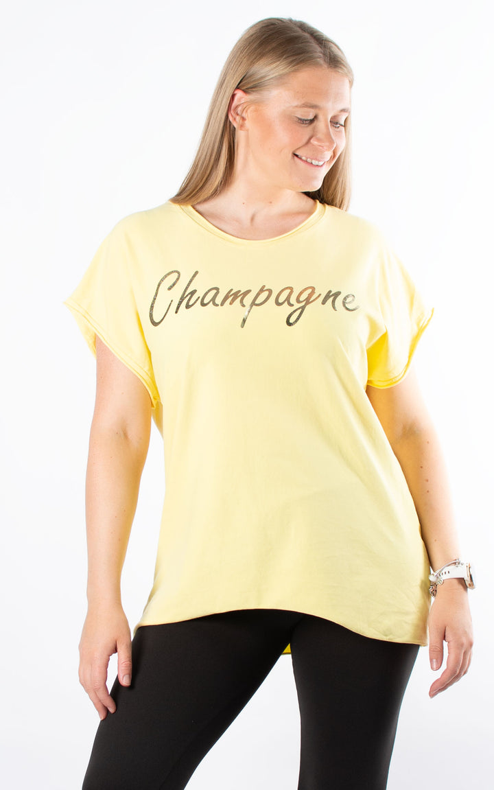 Champagne Top | Yellow