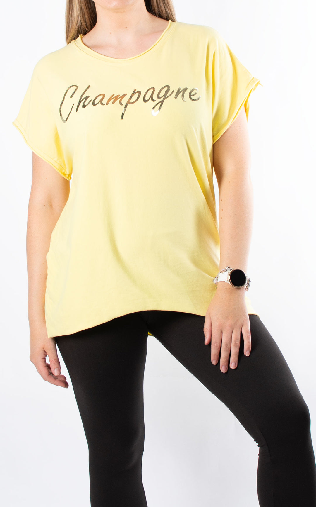 Champagne Top | Yellow
