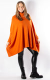 Charlotte Roll Neck | Orange