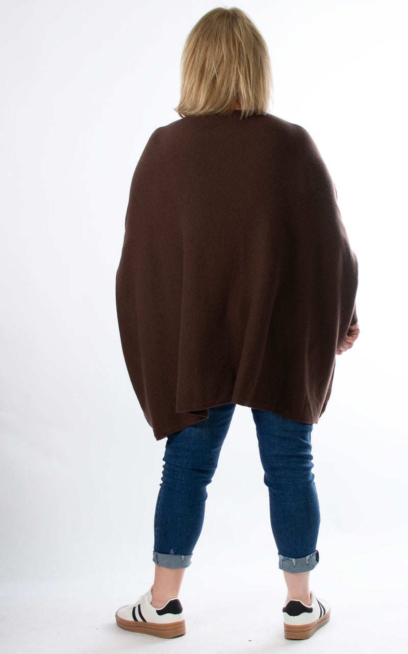 Charlotte Round Neck | Chocolate