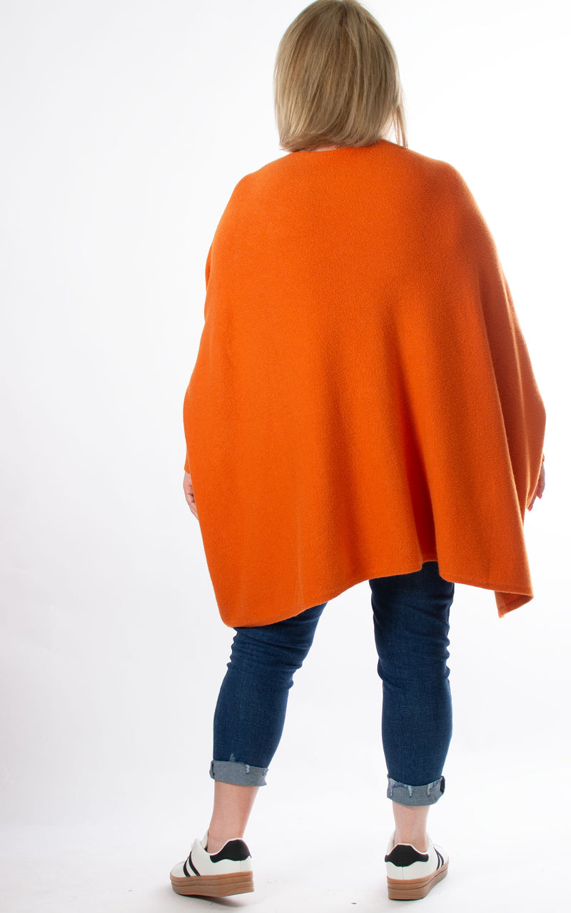 Charlotte Round Neck | Orange