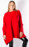 Charlotte Round Neck | Red