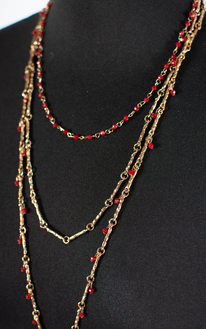 Charm Necklace | Zebra