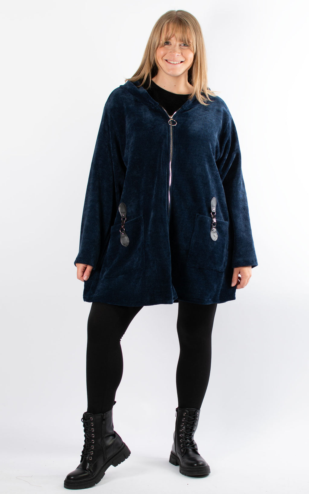 Chenille Jacket | Navy