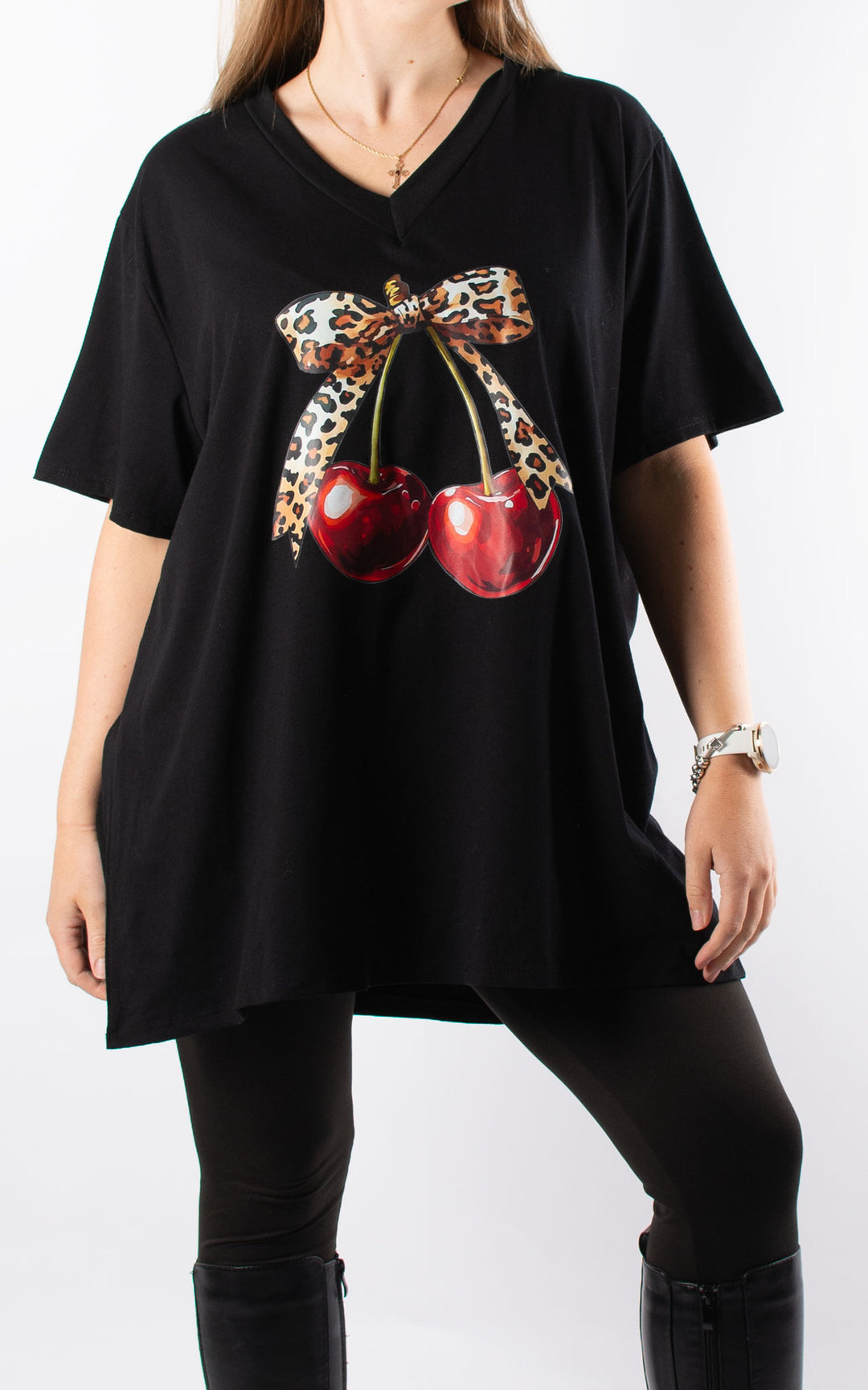Cherry T-Shirt | Black
