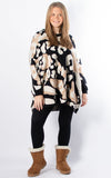 Cheryl Leopard Jumper | Black