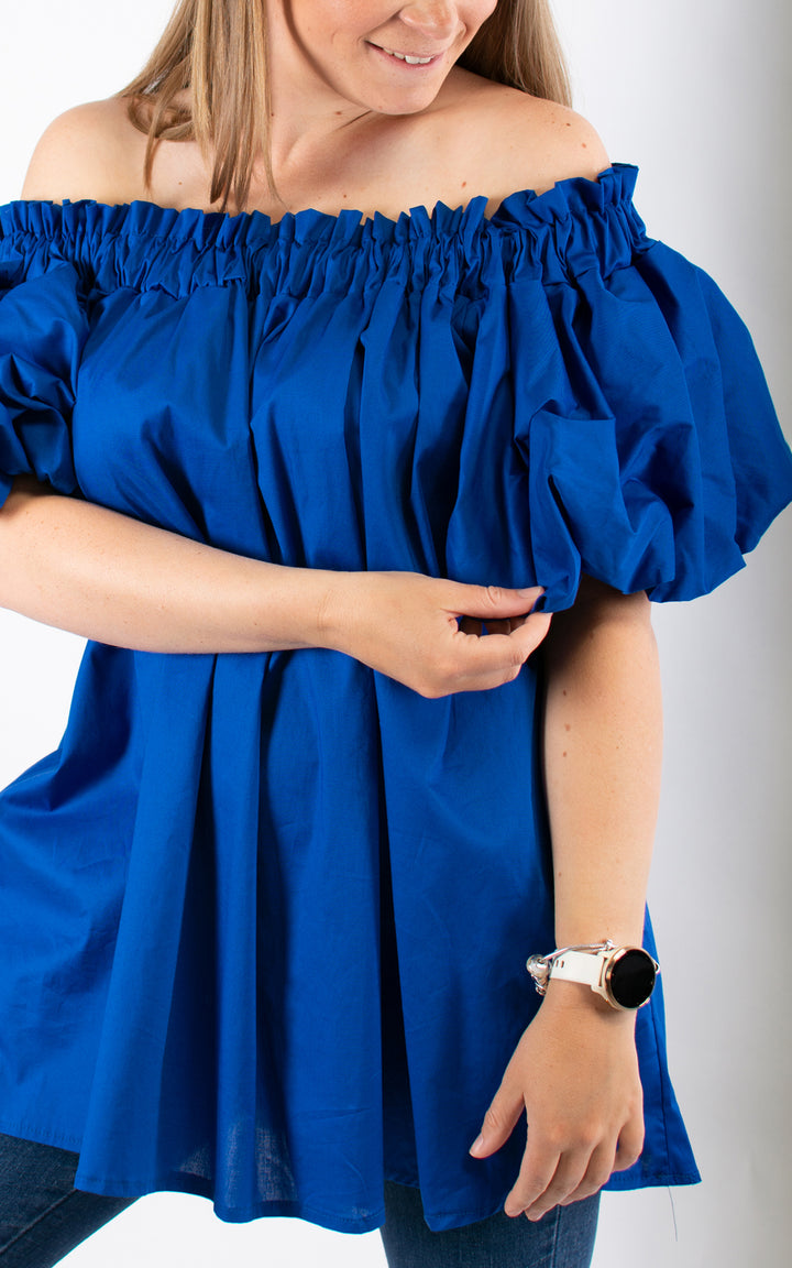 Chloe Top | Cobalt