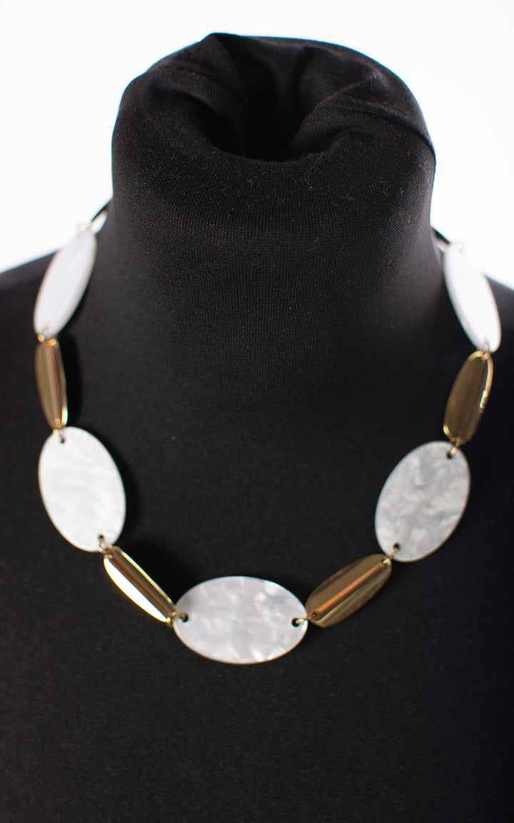 Chunky Stone | Necklace | Ivory