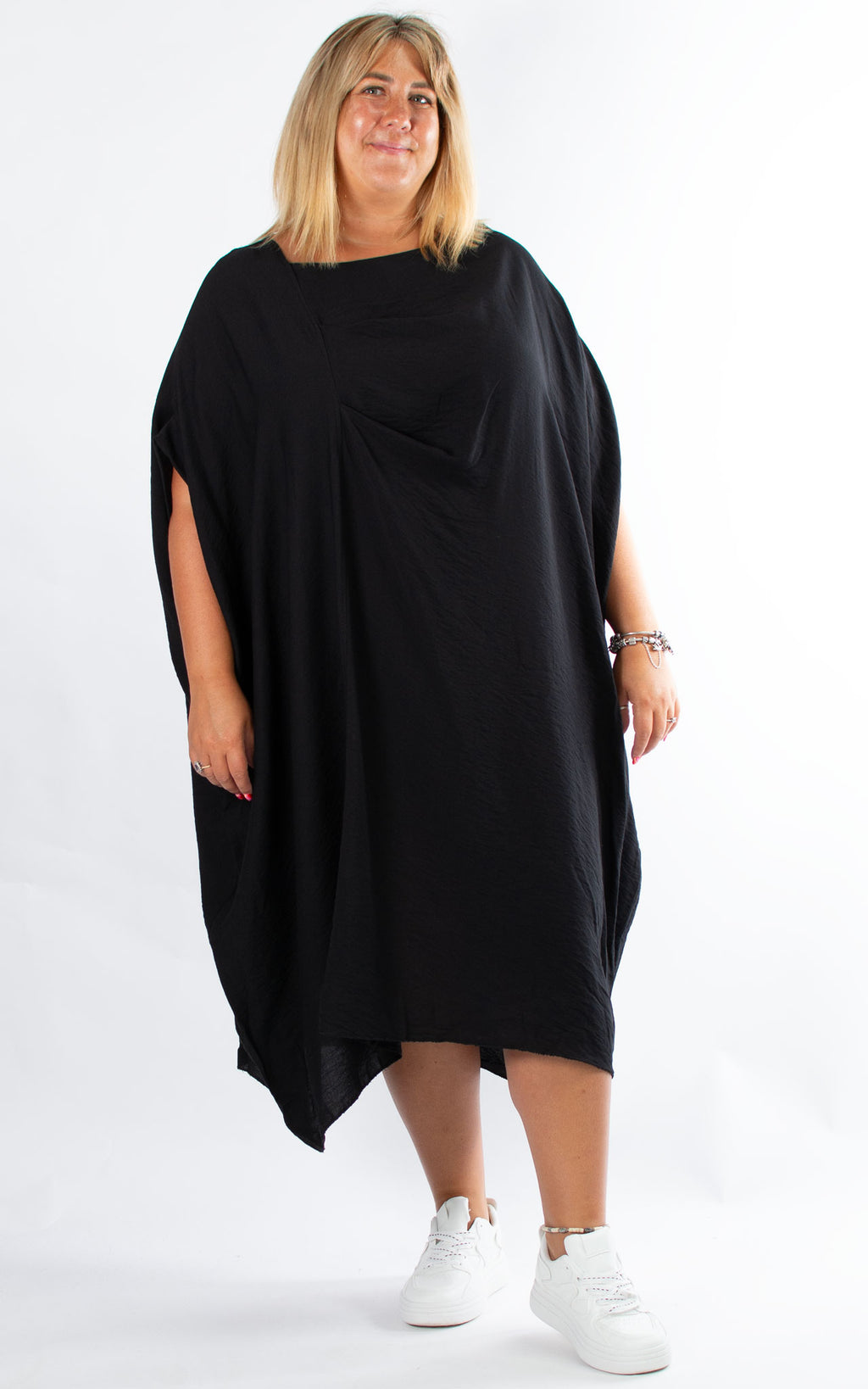 Cindy Oversized Kaftan Dress | Black