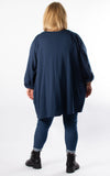 Cord Hem Jumper | Navy