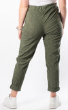 Cord Magic Joggers | Khaki