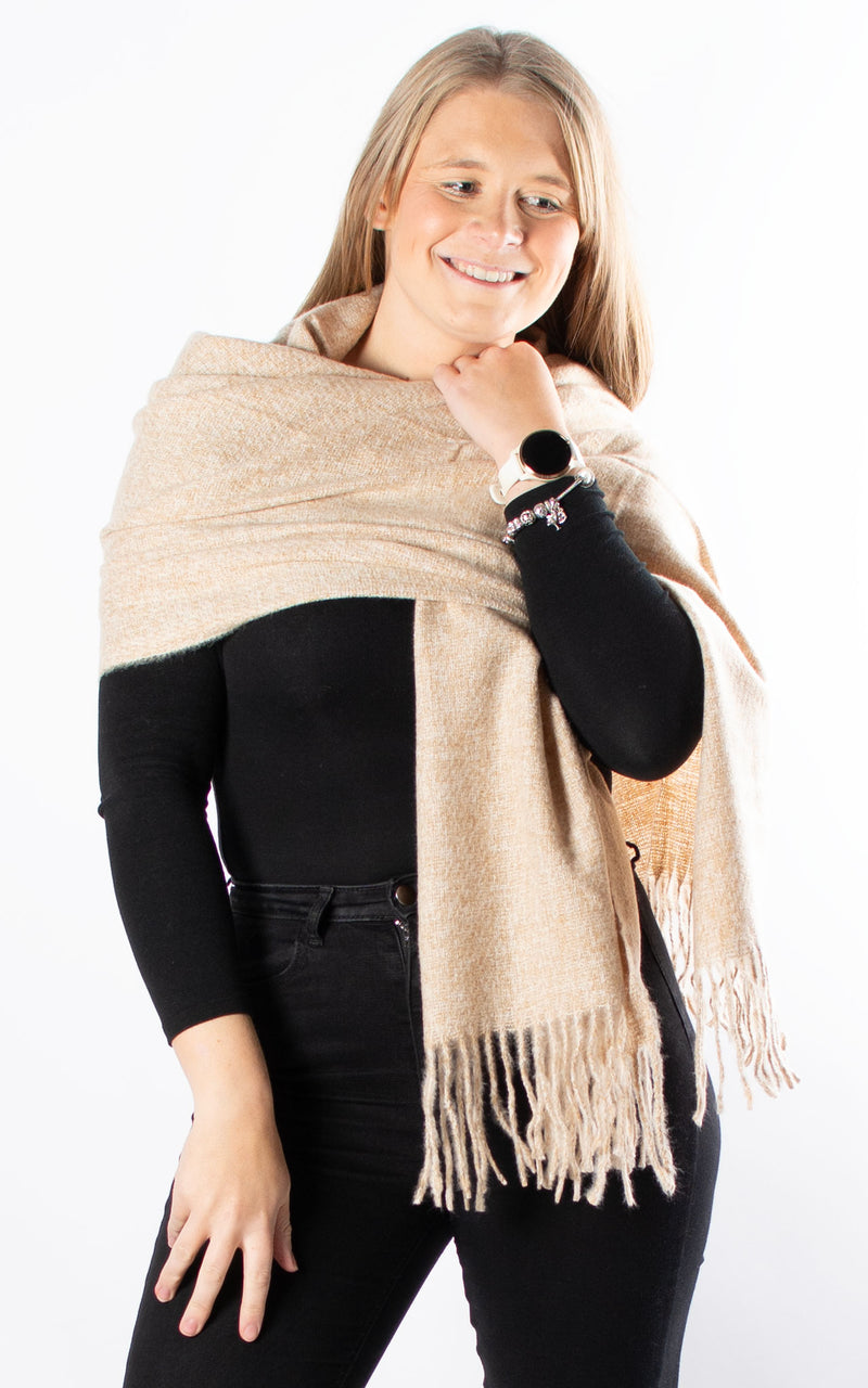 Cosy Winter Scarf | Beige