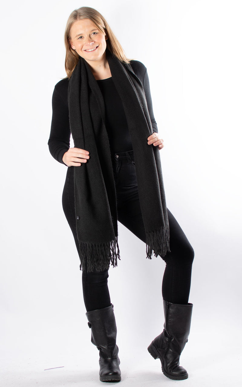 Cosy Winter Scarf | Black