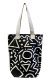 Cotton Tote Bag | Doodle Print