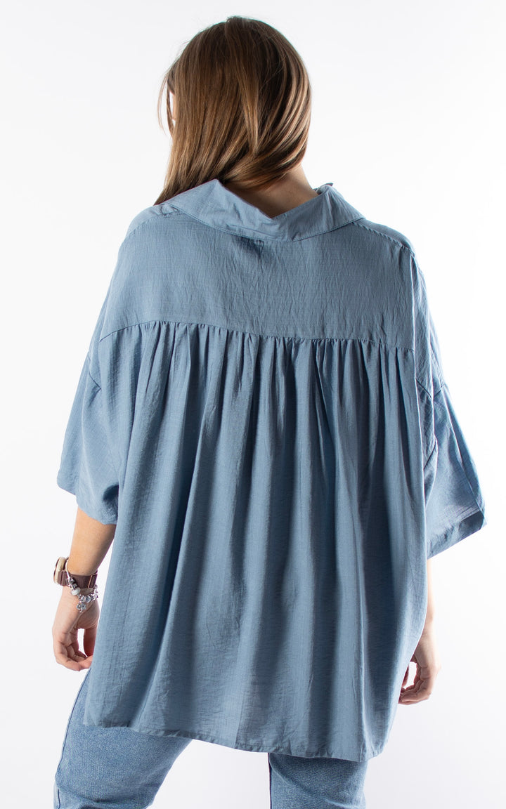 Cove Button Shirt | Denim