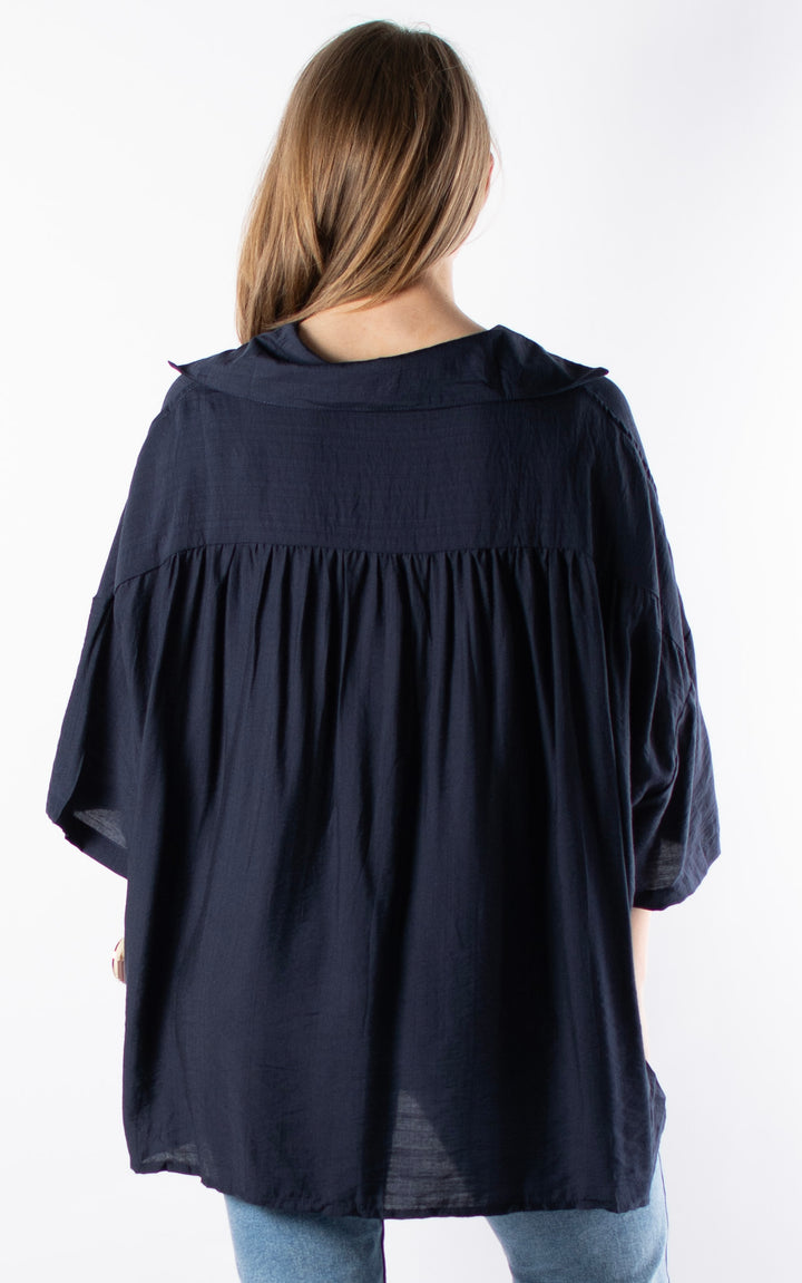 Cove Button Shirt | Navy