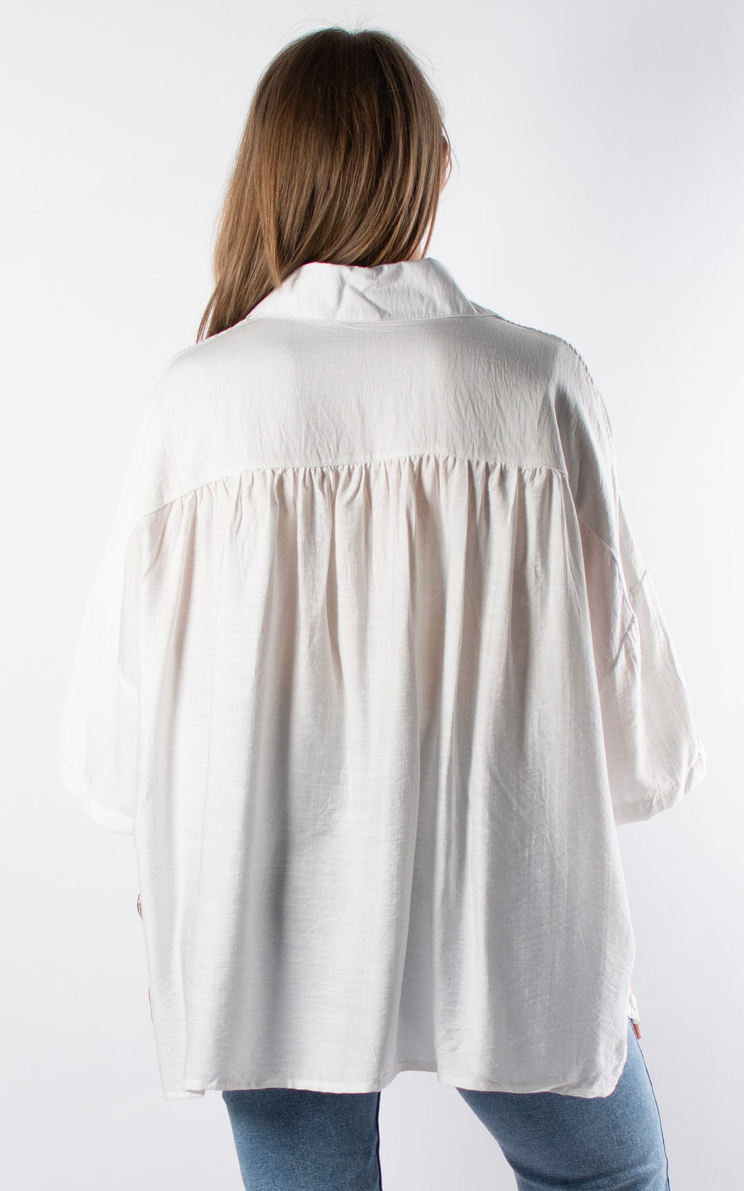 Cove Button Shirt | White