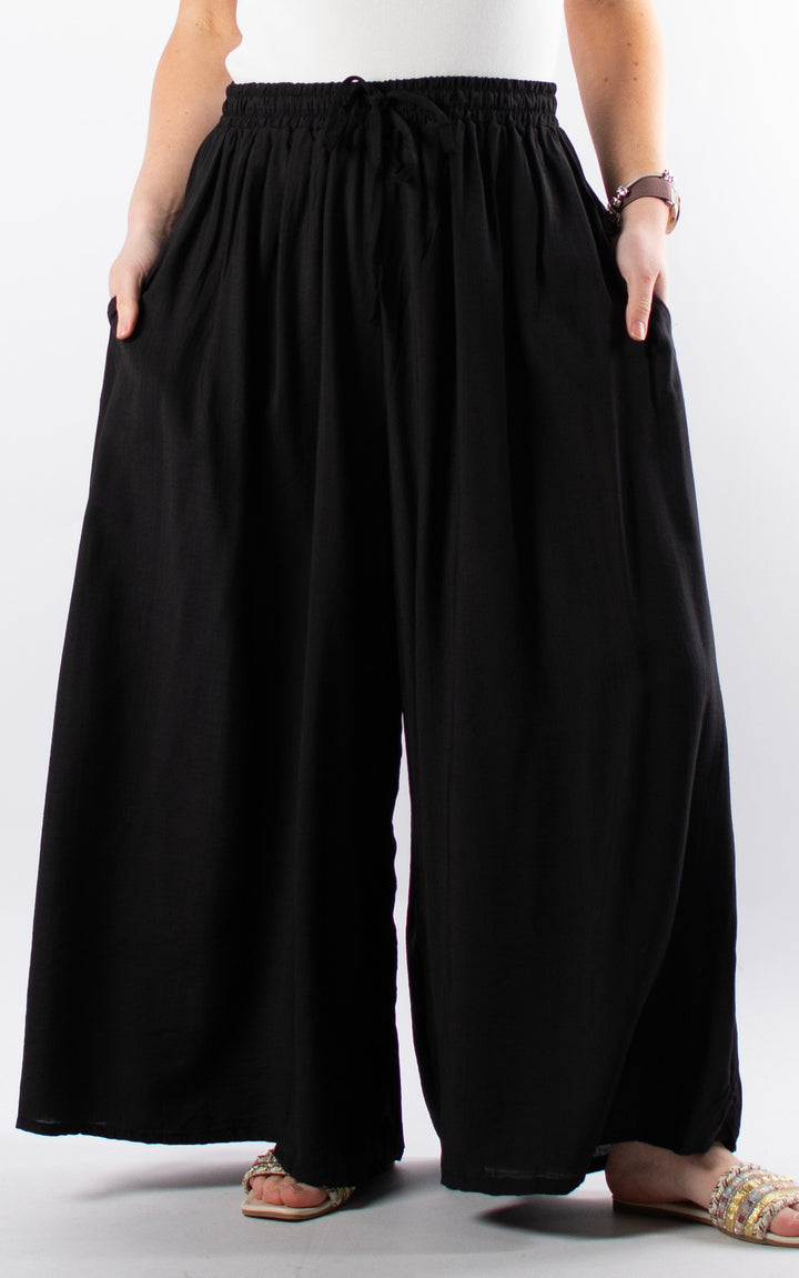 Cove Drawstring Trouser | Black