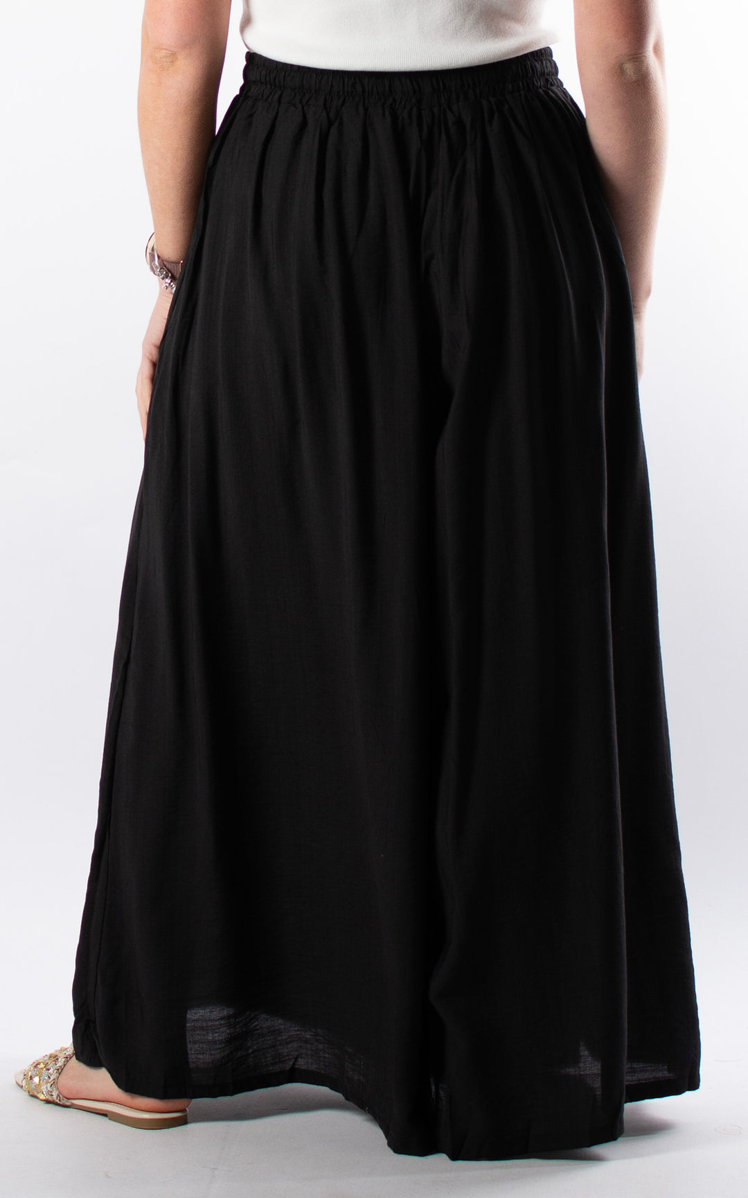 Cove Drawstring Trouser | Black