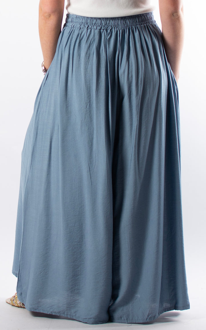 Cove Drawstring Trouser | Denim