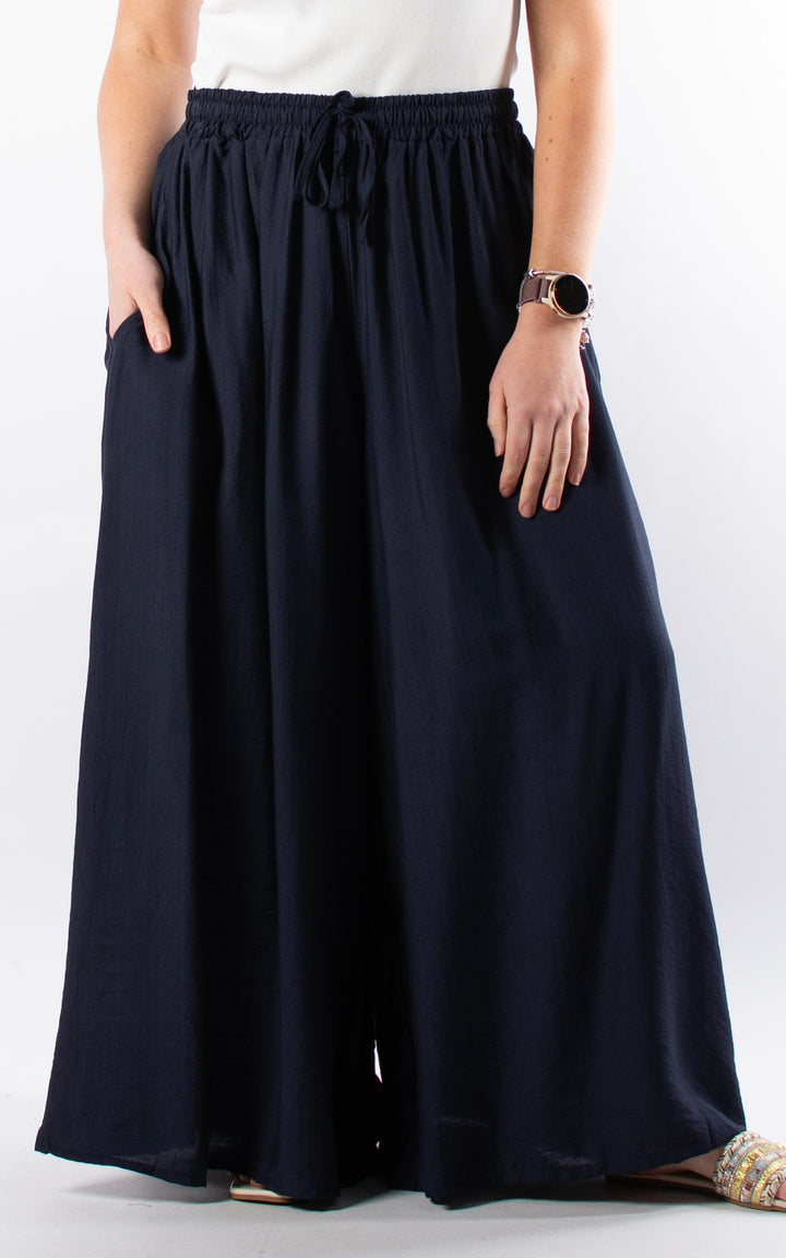 Cove Drawstring Trouser |Navy