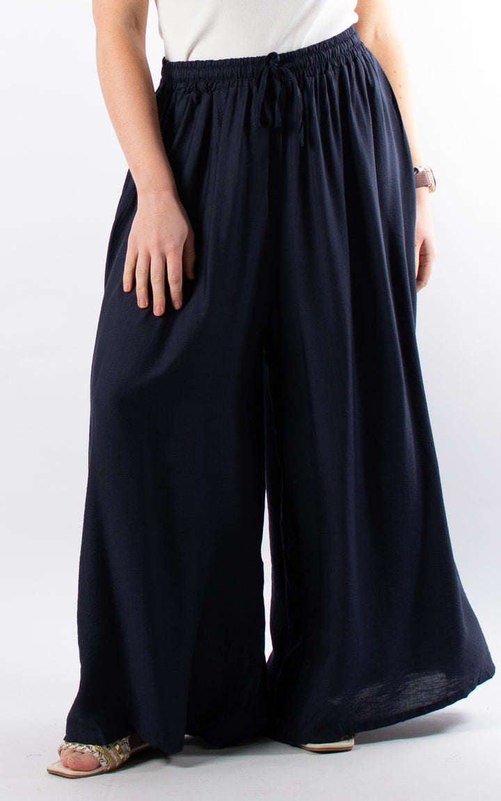 Cove Drawstring Trouser |Navy