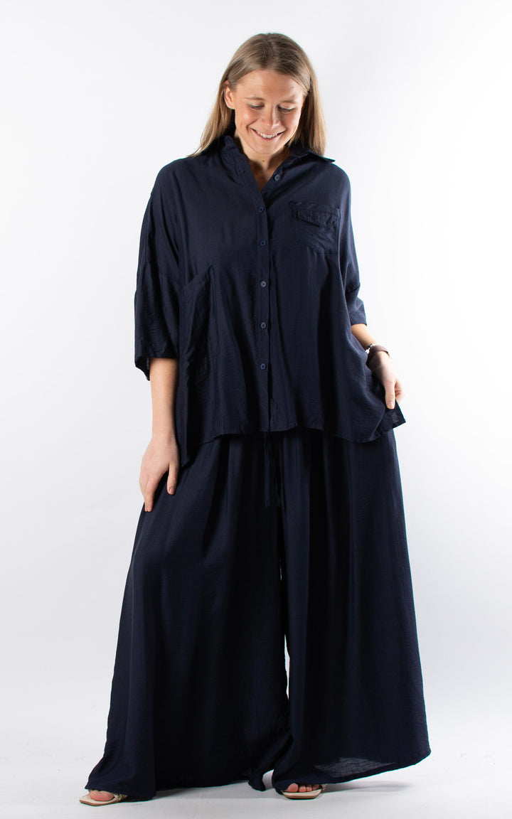 Cove Button Shirt | Navy