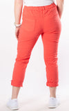 Crinkle Magic Joggers | Coral
