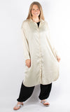 Cyprus Long Shirt | Plain | Beige