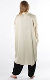 Cyprus Long Shirt | Plain | Beige