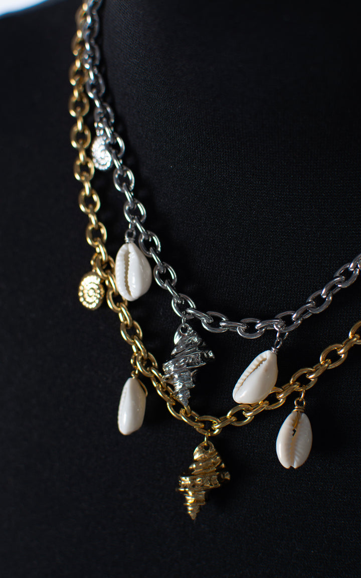 Seashell | Necklace | Silver
