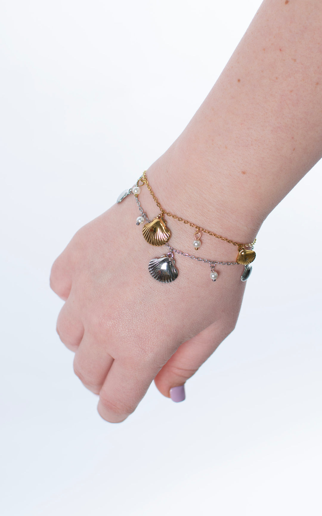 Seashell | Bracelet | Gold