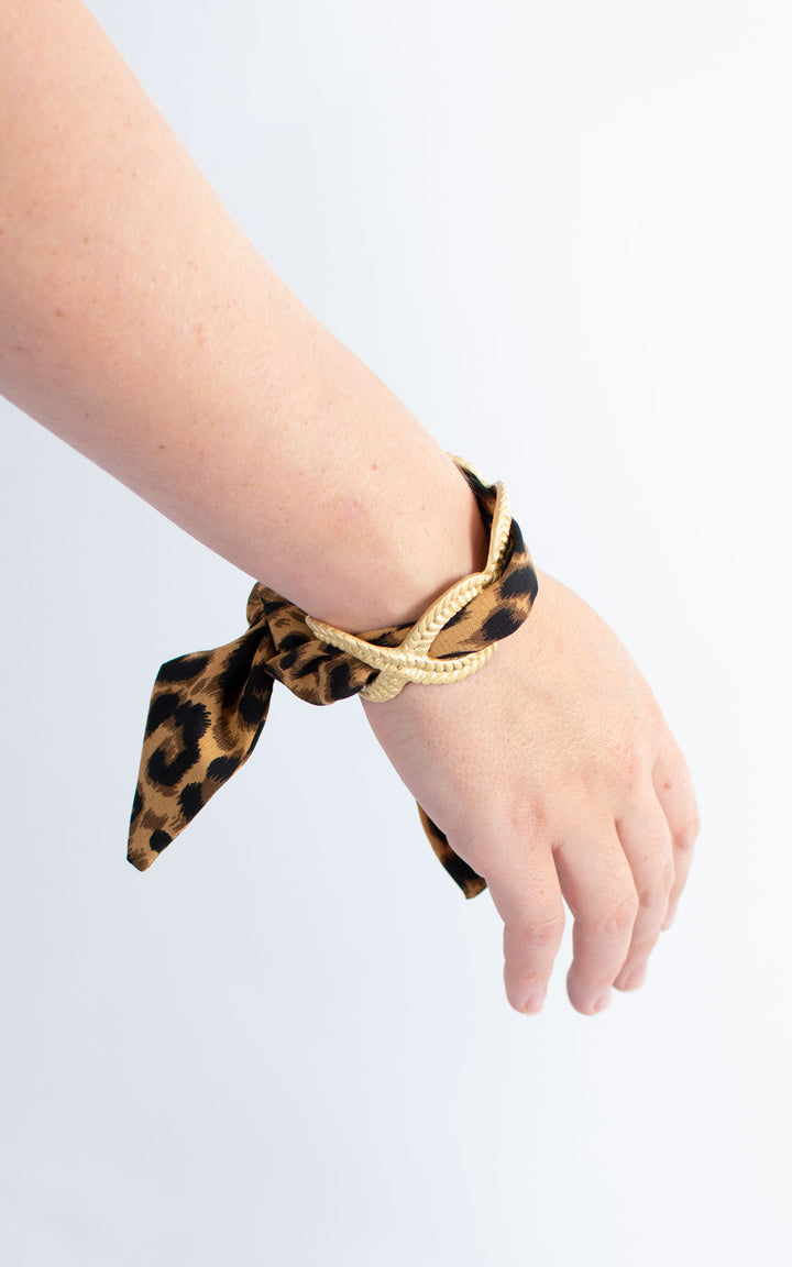 Bracelet | Plait | Leopard