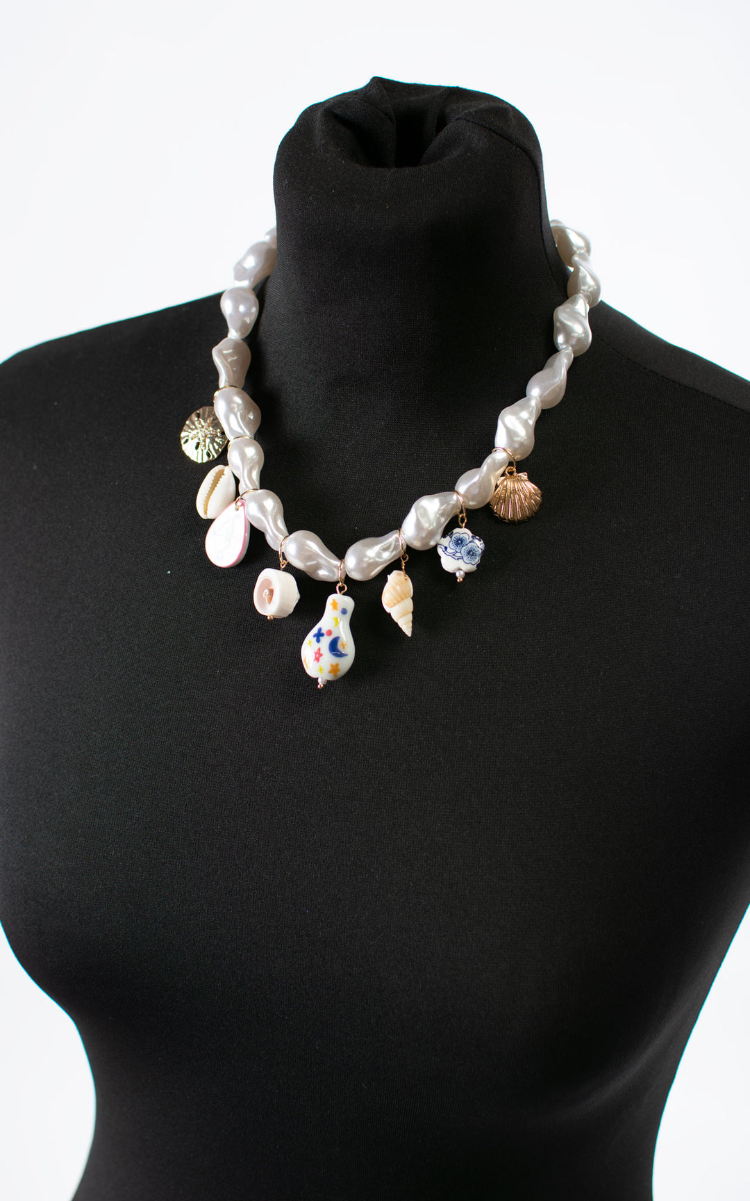 Necklace | Pearlies and Seashell | Ivory