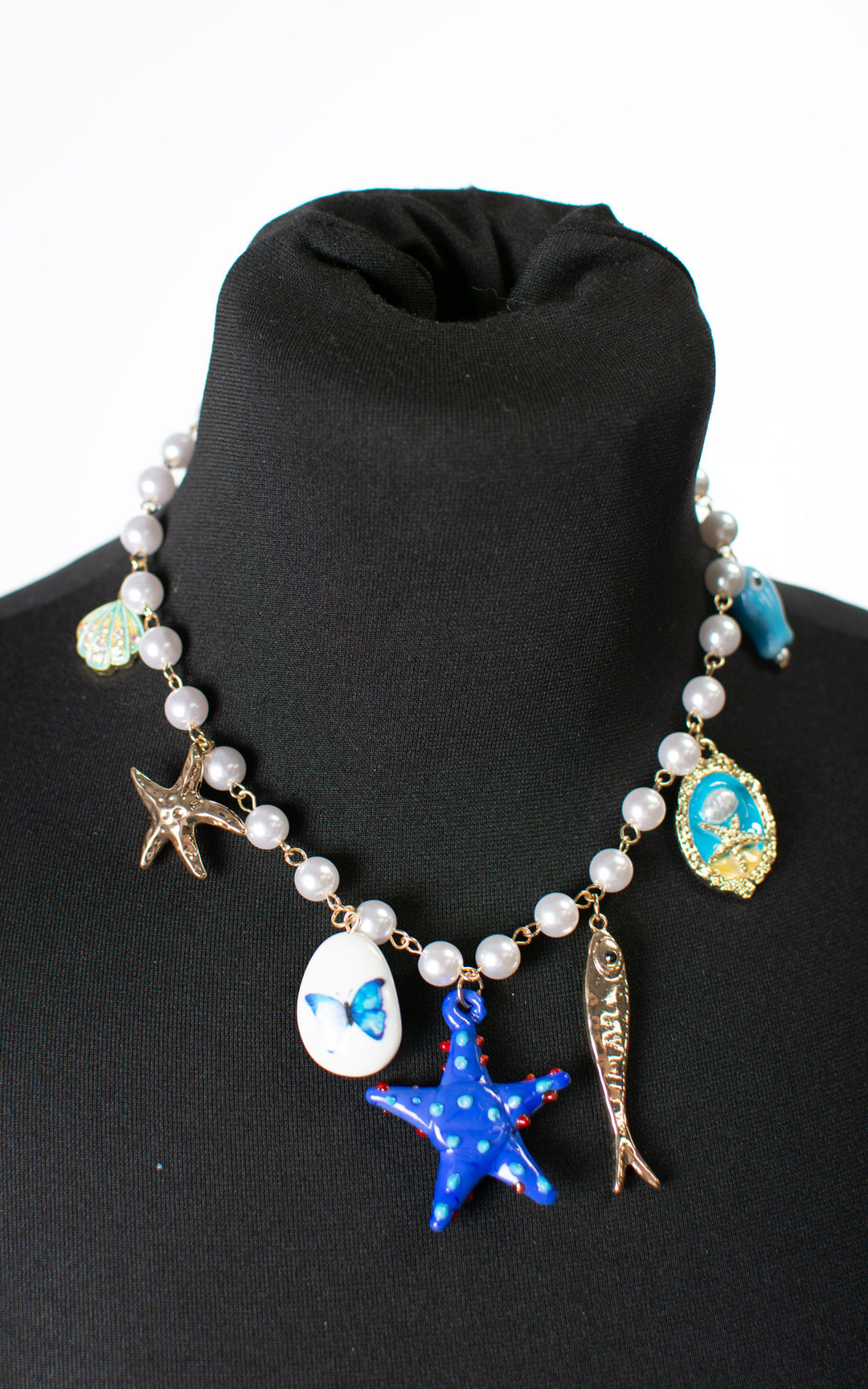 Necklace | Starfish | Blue