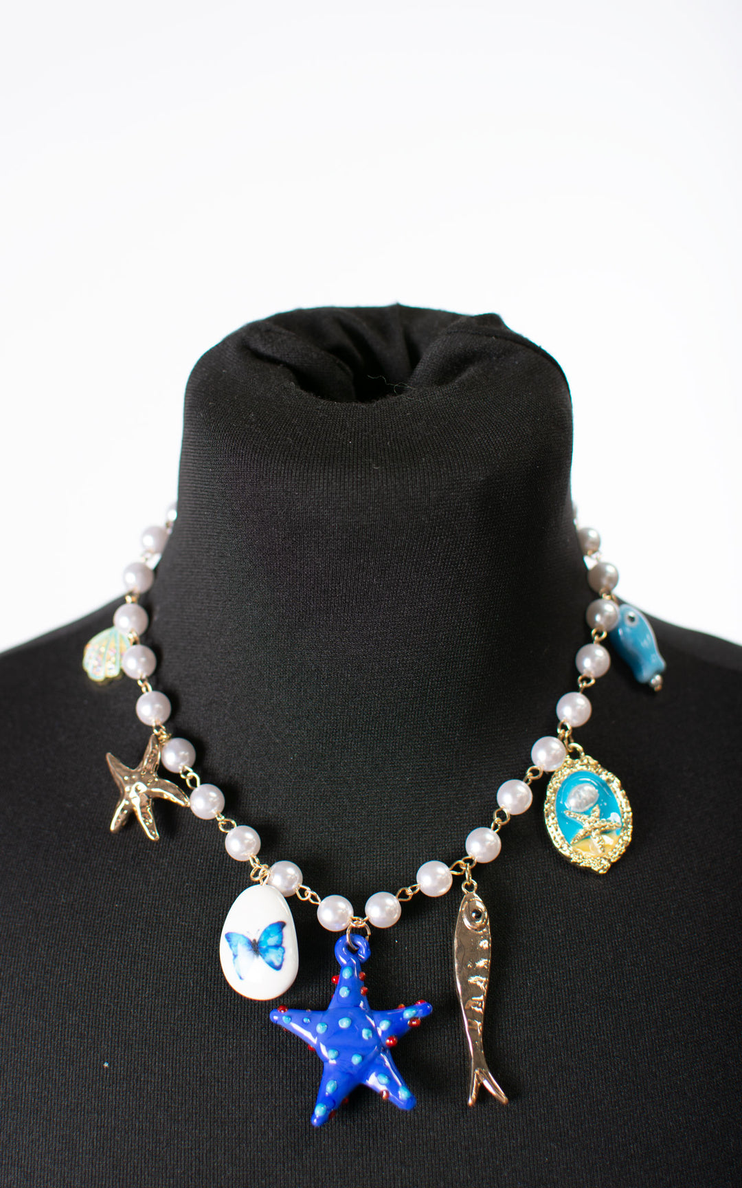 Necklace | Starfish | Blue