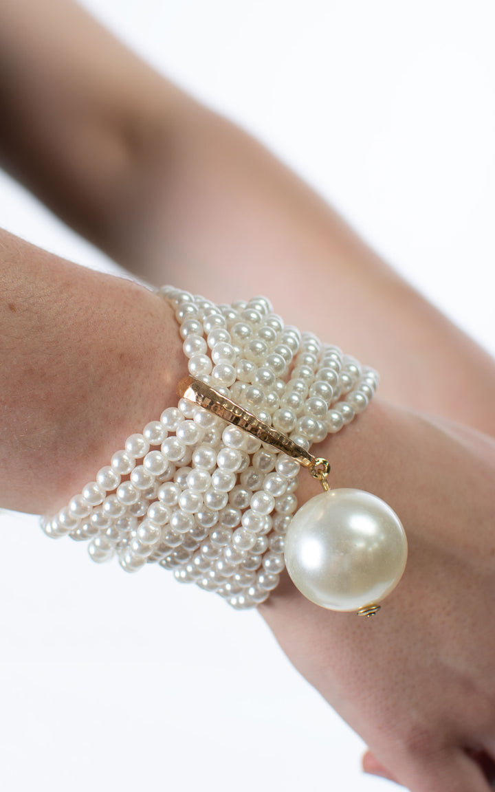 Bracelet | Stretchy Pearl | Ivory