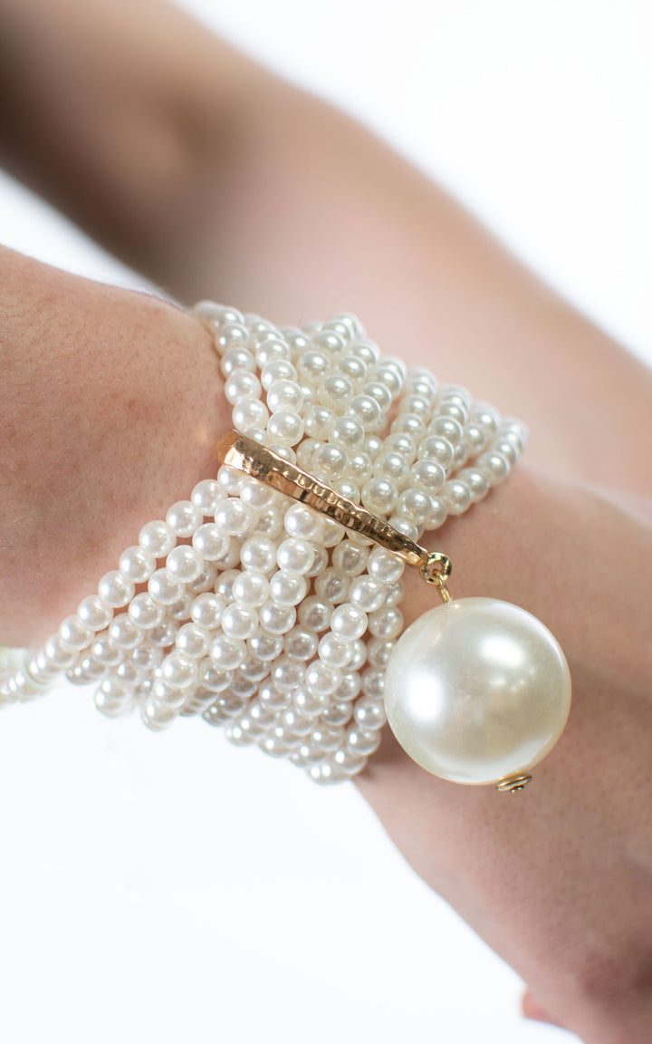 Bracelet | Stretchy Pearl | Ivory