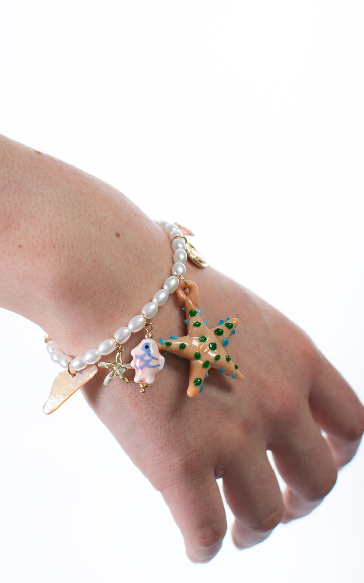 Bracelet | Starfish | Orange