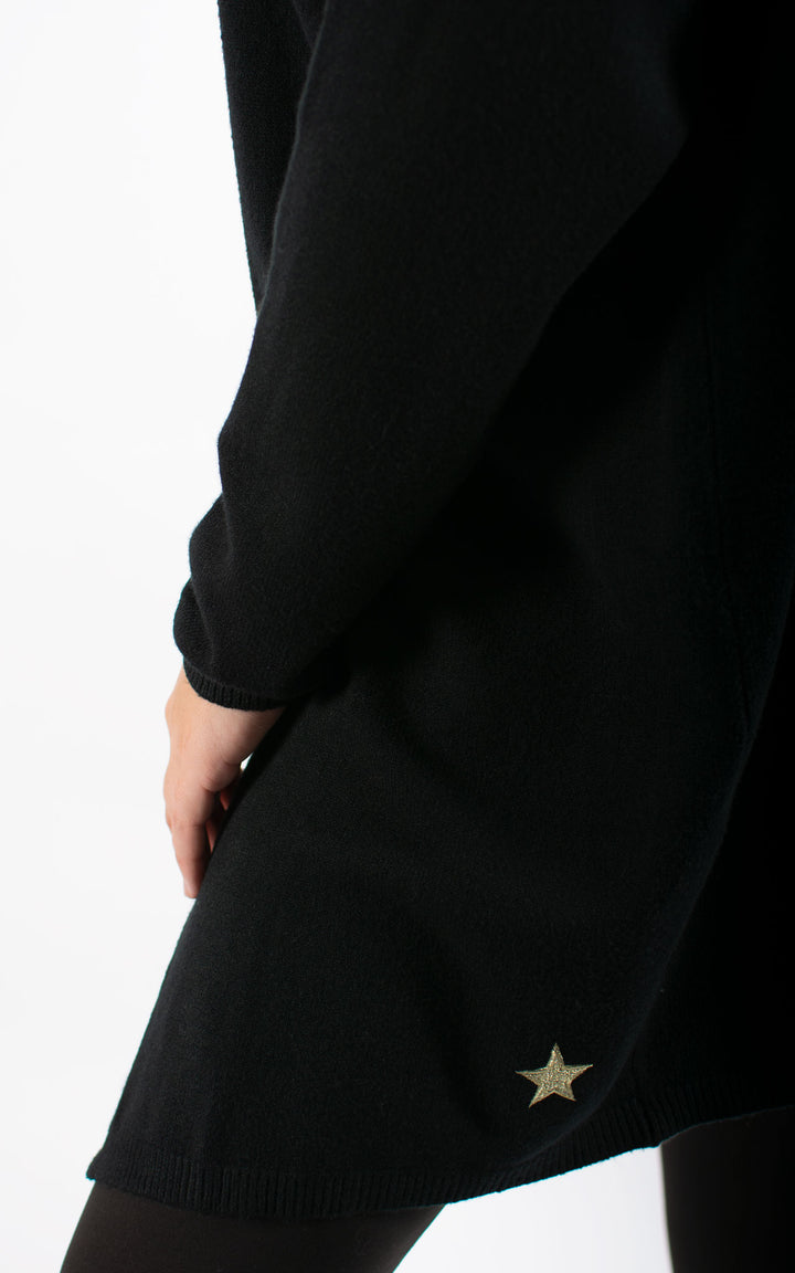 Joanne Soft Knit Cardigan |  Black