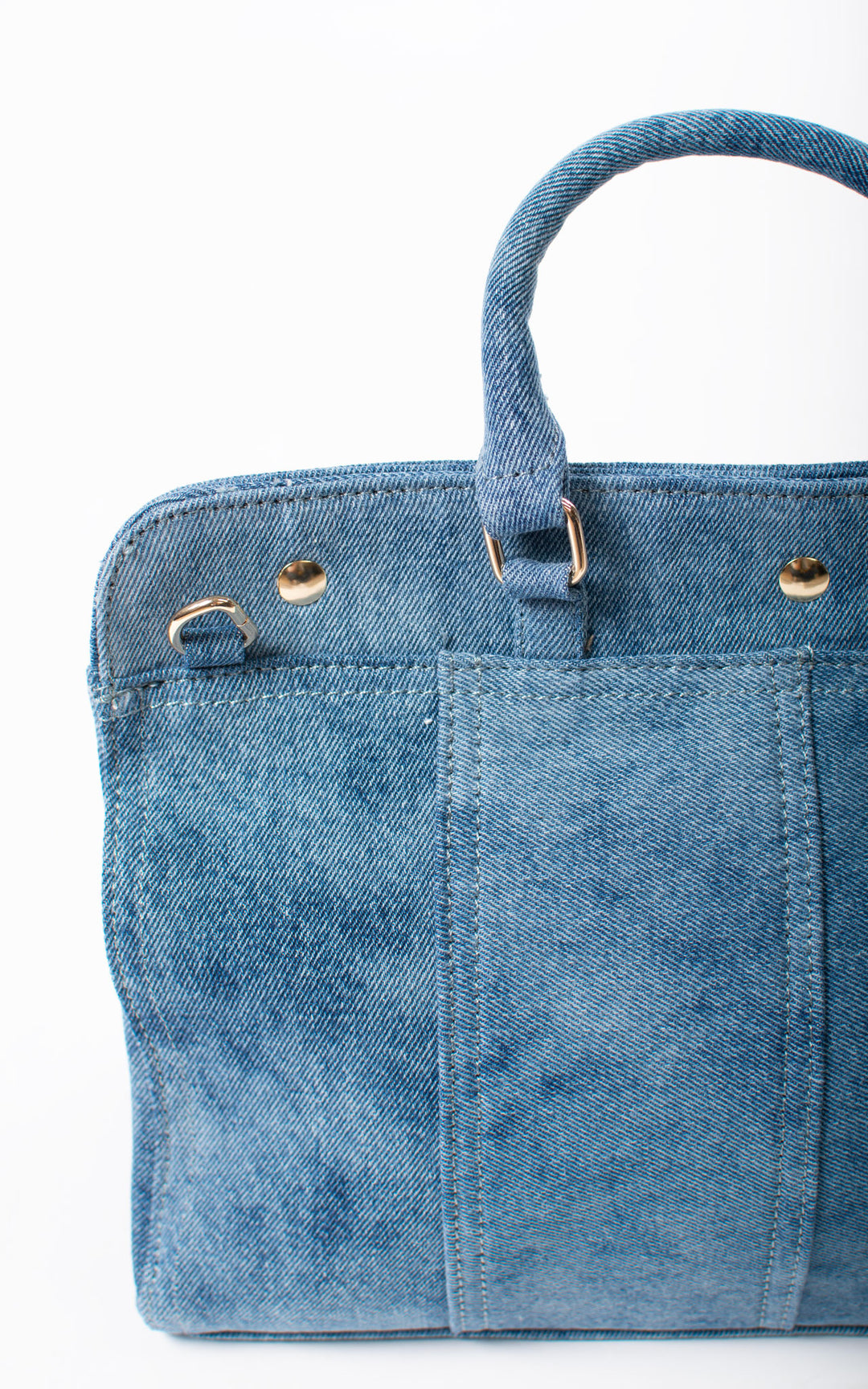 Denim Bag | Studs