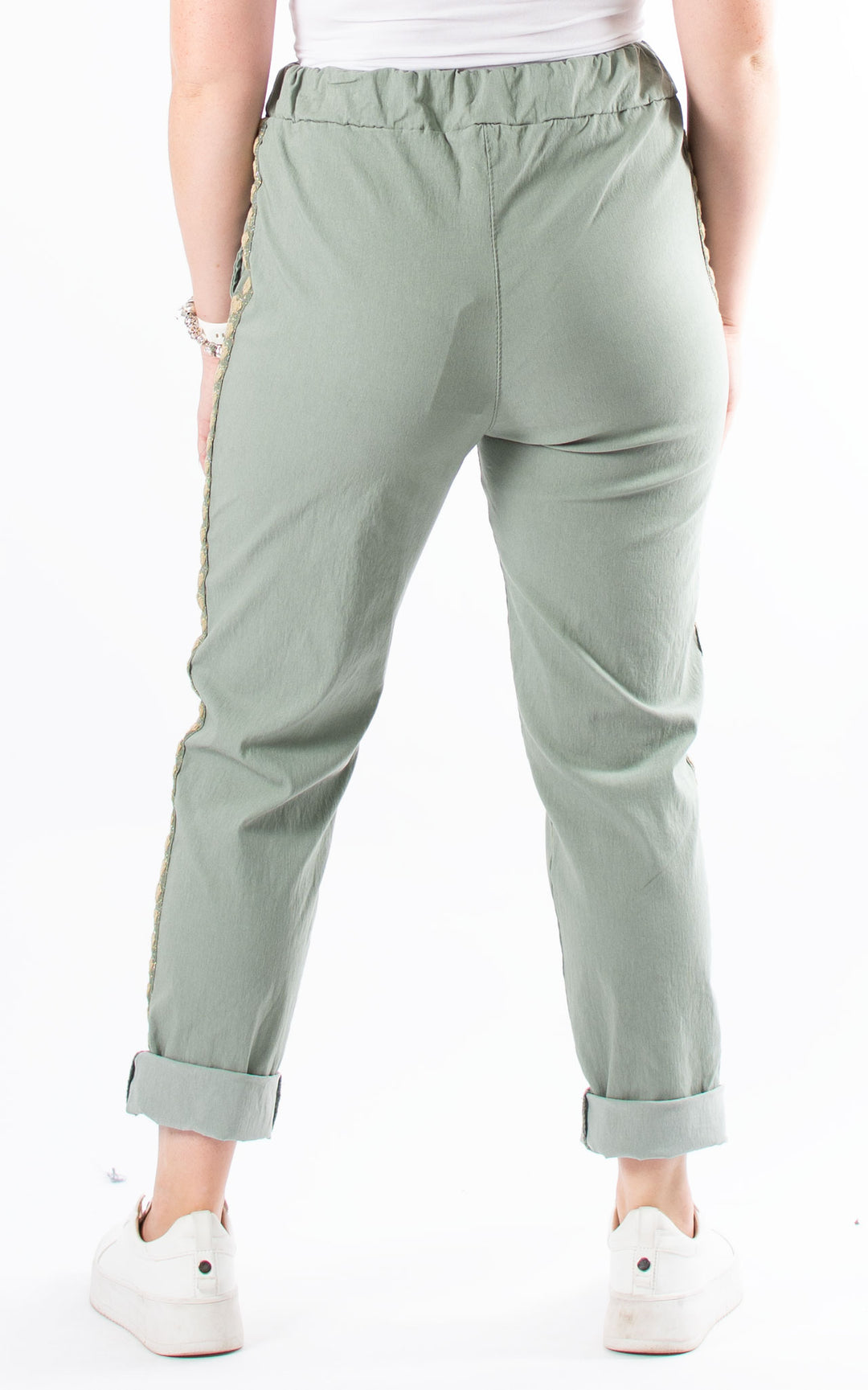 Hearts Strap Magic Jogger | Khaki