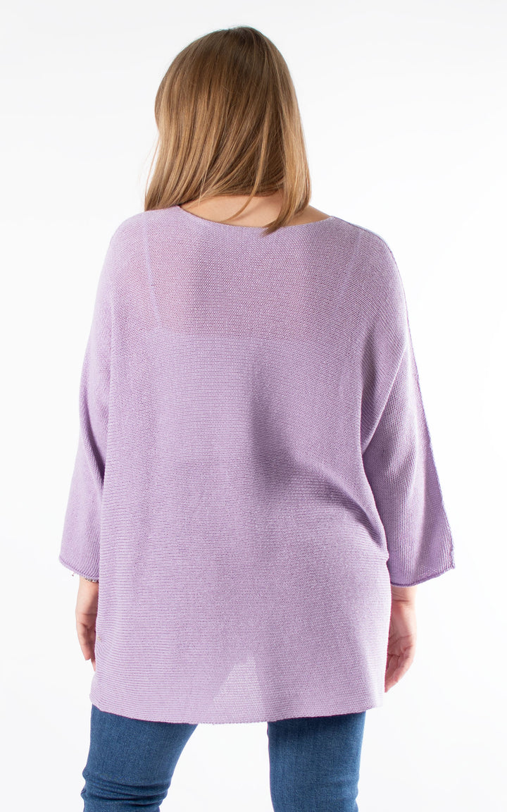 Blakely Knit Jumper | Lilac