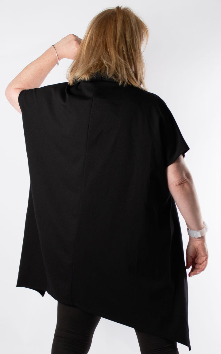 Lynn Cowl Neck | Black