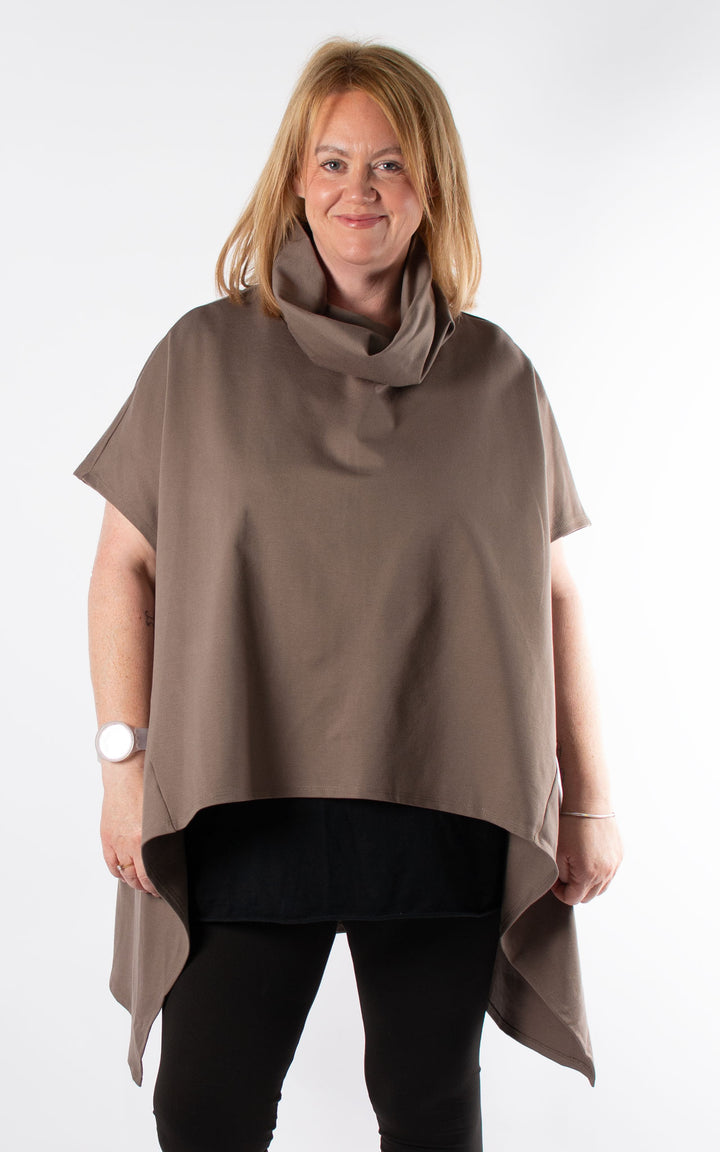 Lynn Cowl Neck | Mocha