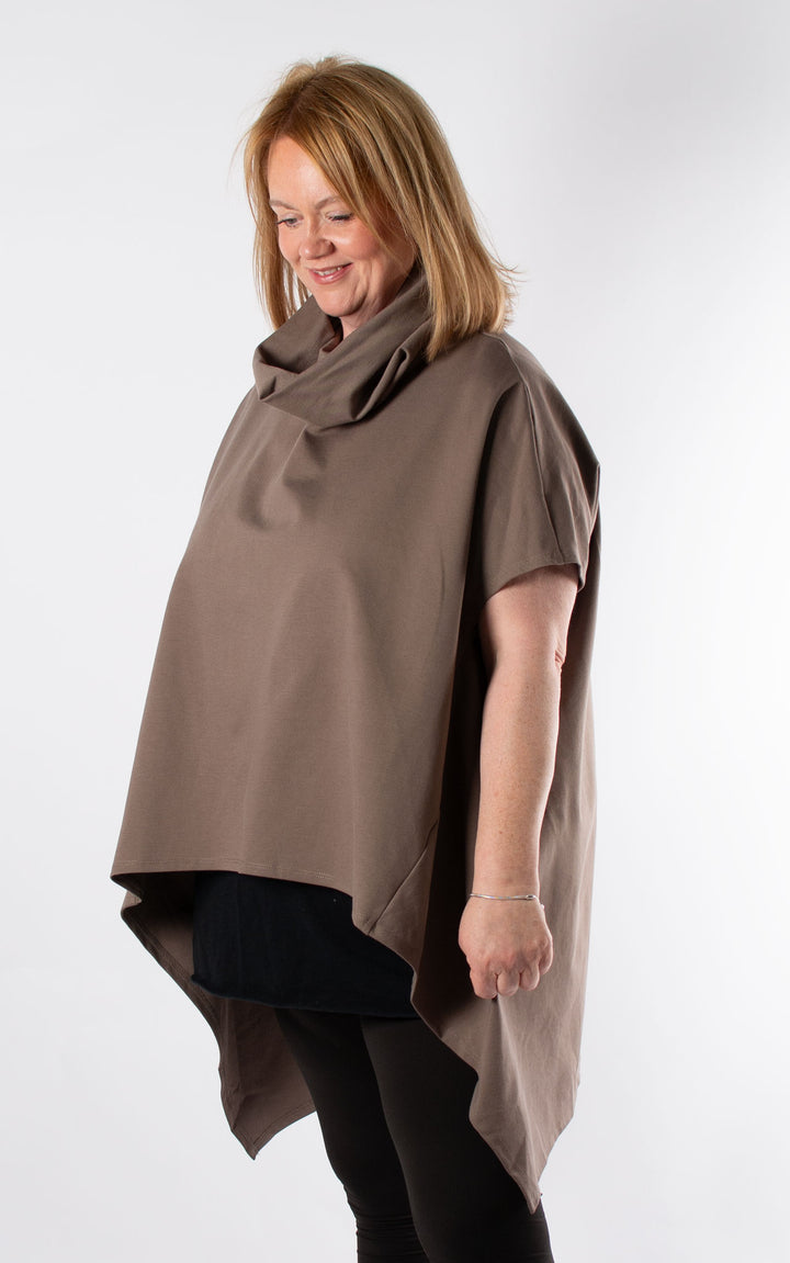Lynn Cowl Neck | Mocha