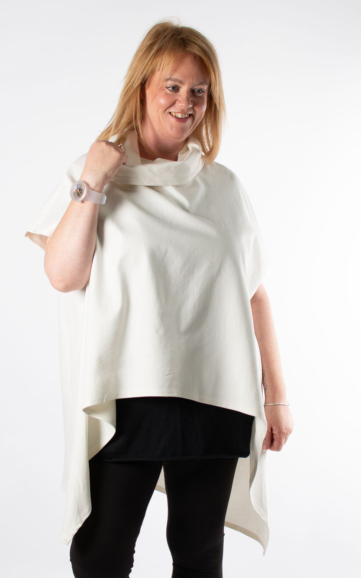 Lynn Cowl Neck | Cream